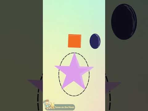 Can You Find the Oval? ๐ฅ | Learn Shapes for Kids | #tunesonthemoon #shapes