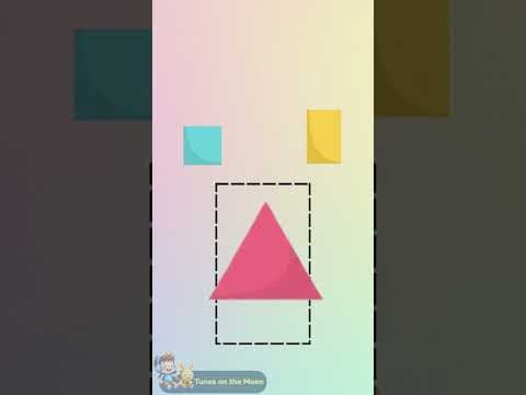 Do You Know Which One Is a Rectangle? ๐ฅ | Shapes for Kids | #tunesonthemoon #shapes